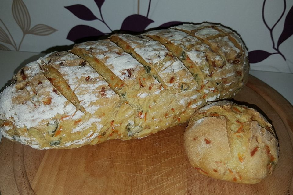 Kürbiskern - Karottenbrot