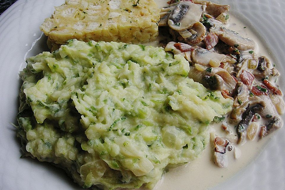 Zucchini - Püree