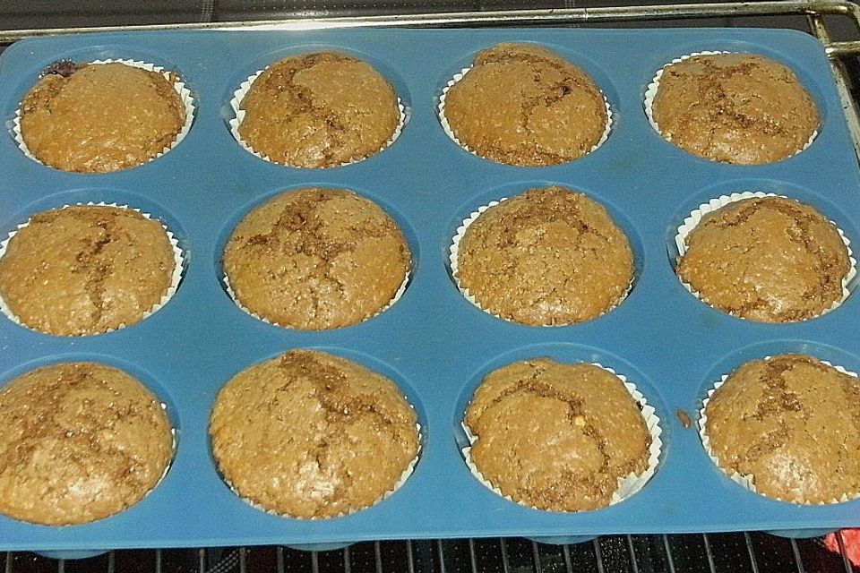 Erdnussbutter - Schokoladen - Muffins