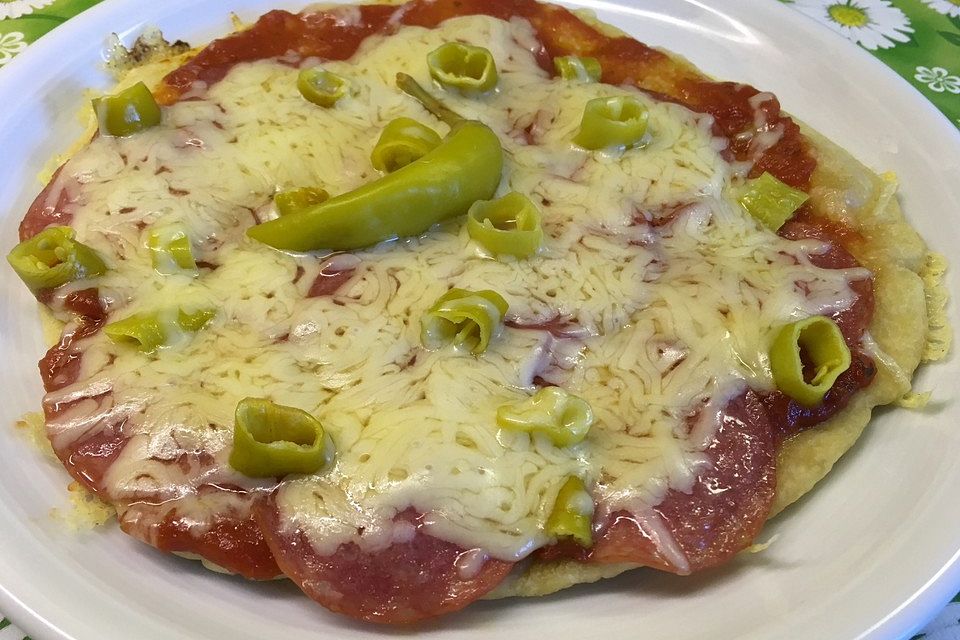 Pfannen-Pizza