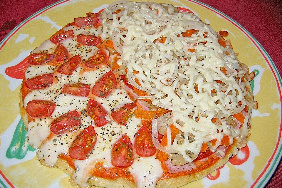 Pfannen-Pizza