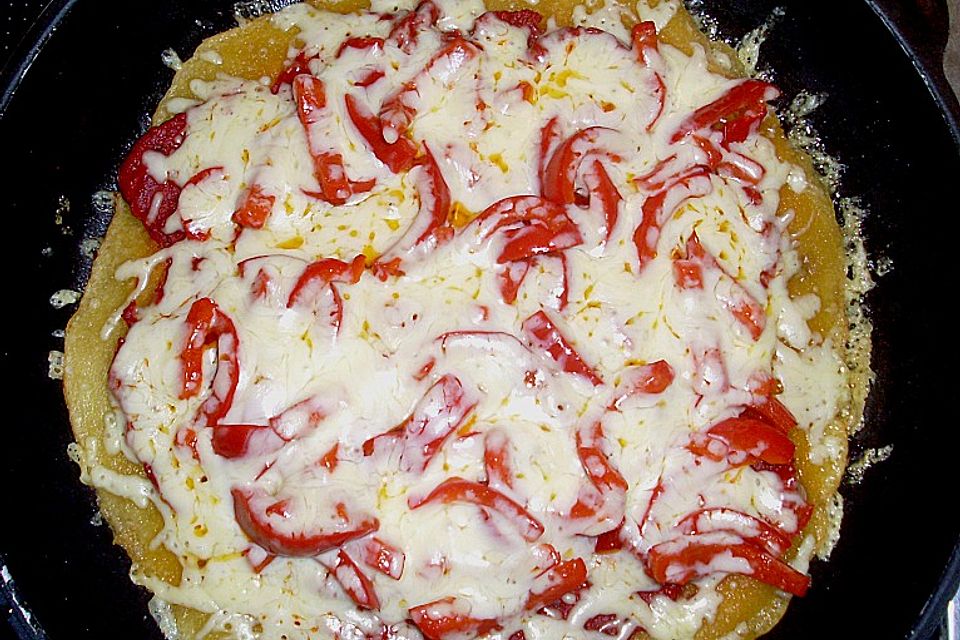 Pfannen-Pizza