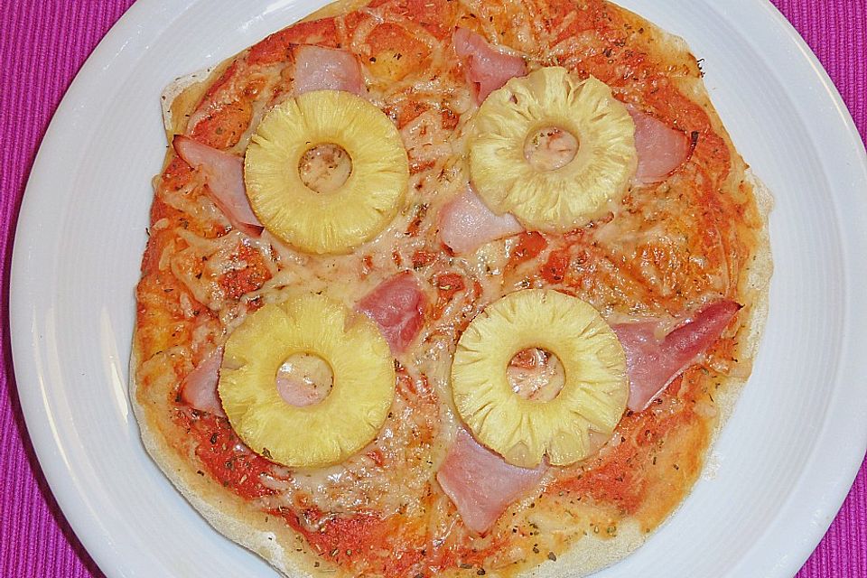 Pfannen-Pizza