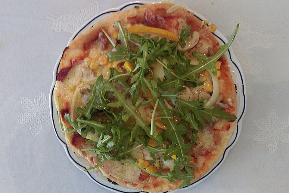 Pfannen-Pizza