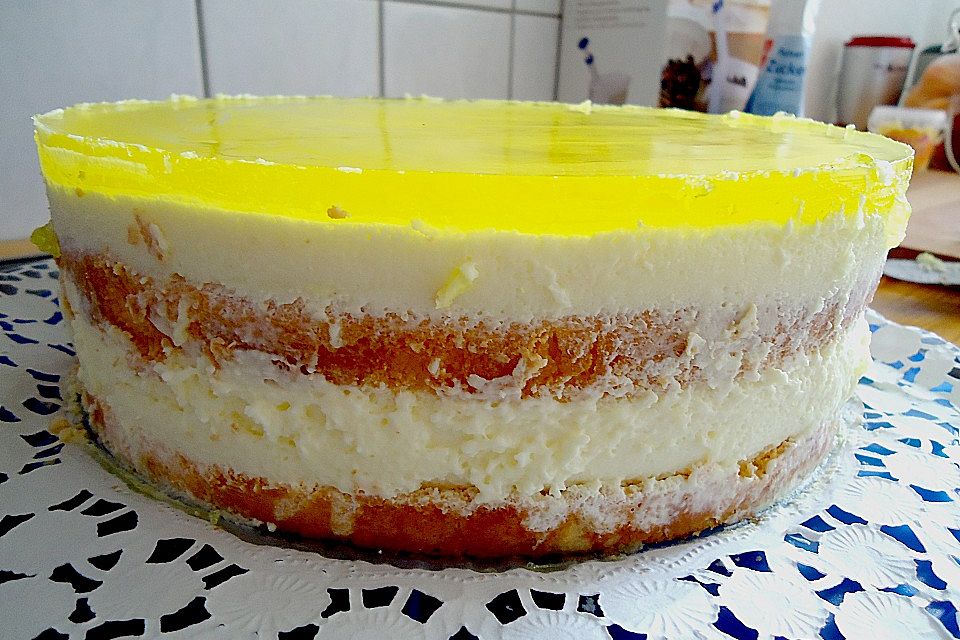 Zitronen - Joghurt - Torte