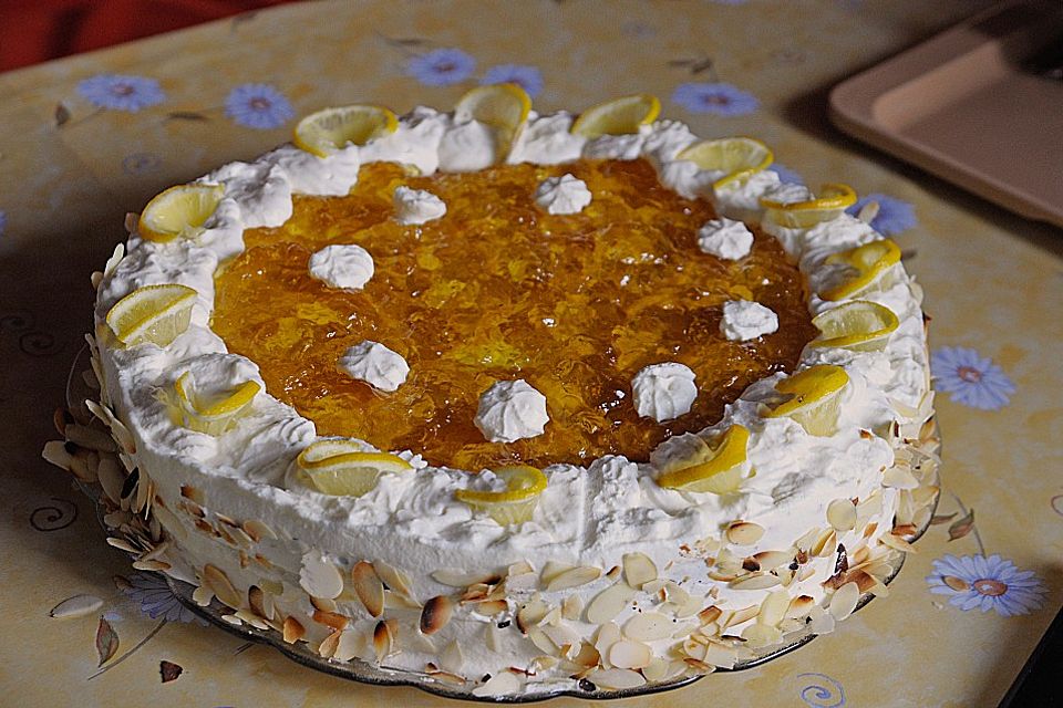 Zitronen - Joghurt - Torte