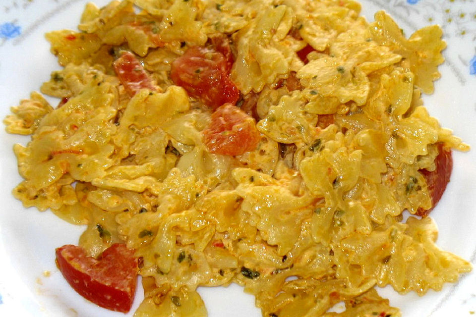 Brunchnudeln mit Tomaten