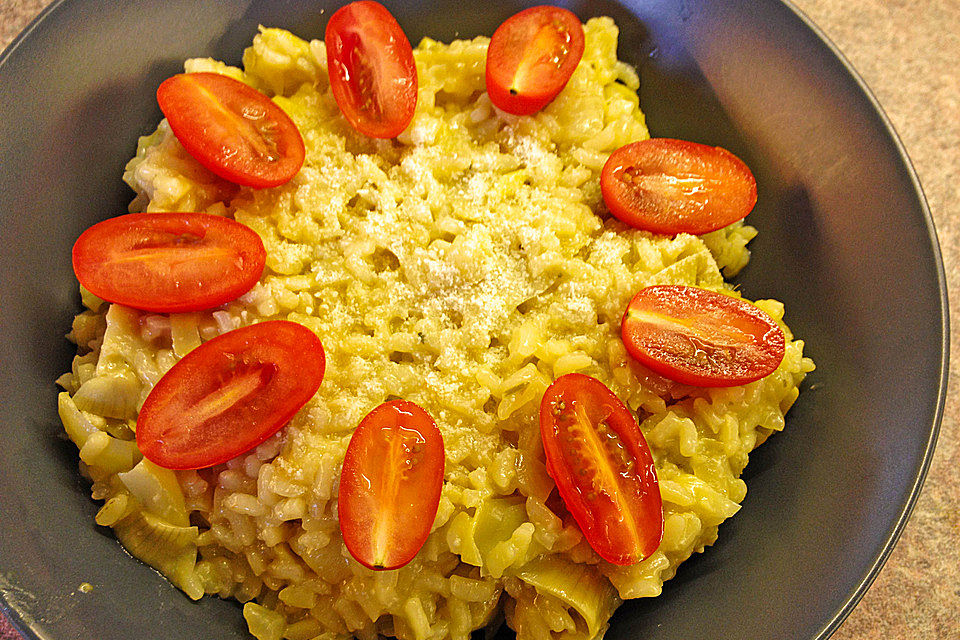 Artischocken-Risotto