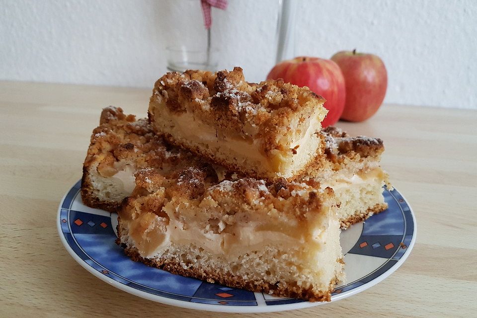 Apfel - Streusel - Kuchen