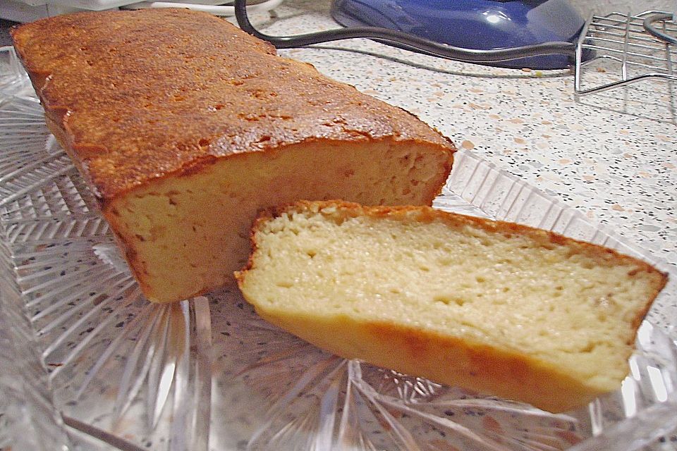 Bananen - Quark - Grieß - Kuchen