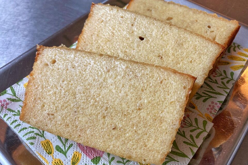 Bananen - Quark - Grieß - Kuchen