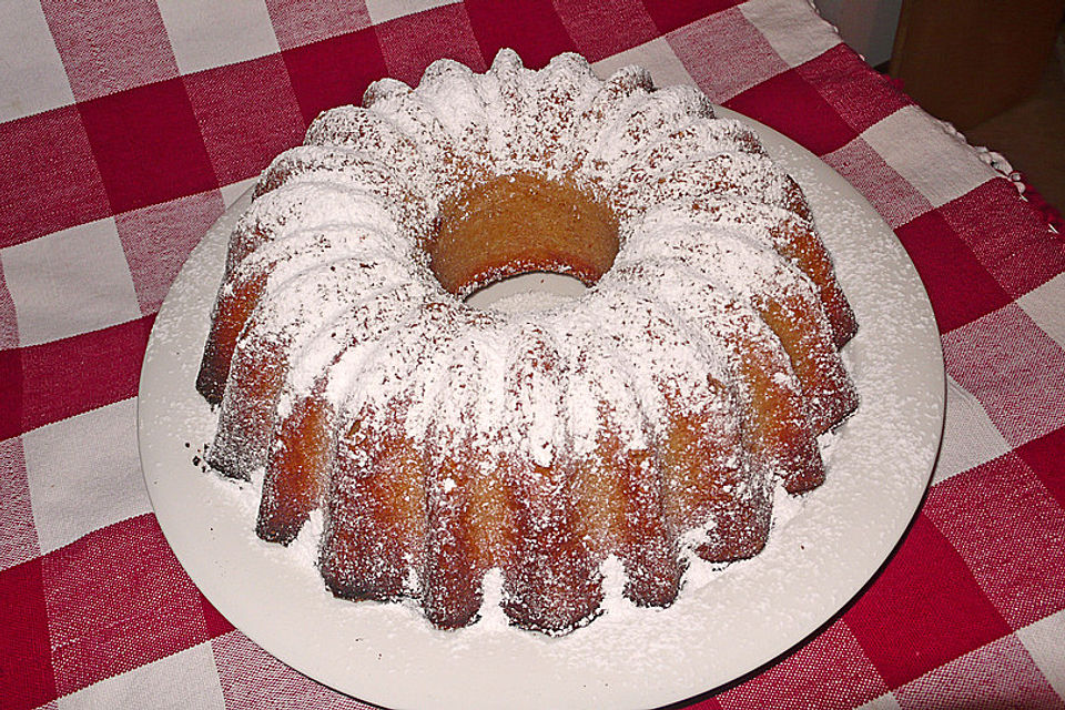 Bananen - Quark - Grieß - Kuchen