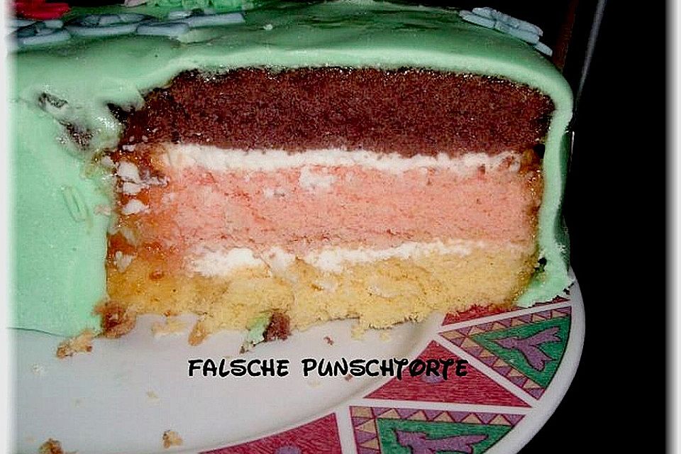 Falsche Punschschnitte