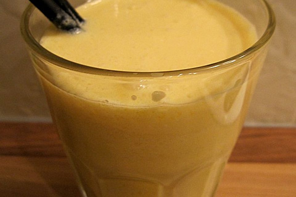 Mango - Smoothie mit Joghurt