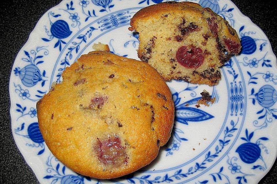 Cherry - Mint - Chocolate - Muffins