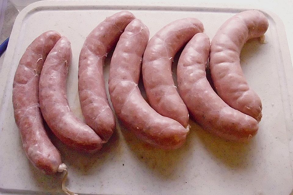 Fettarme Grillwurst