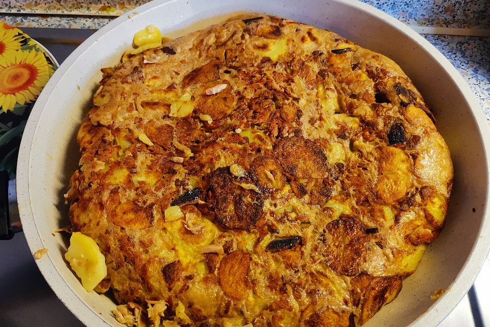 Kartoffel - Thunfisch - Tortilla