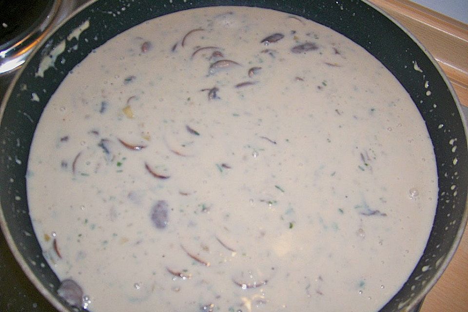 Schnelle Pilzsauce