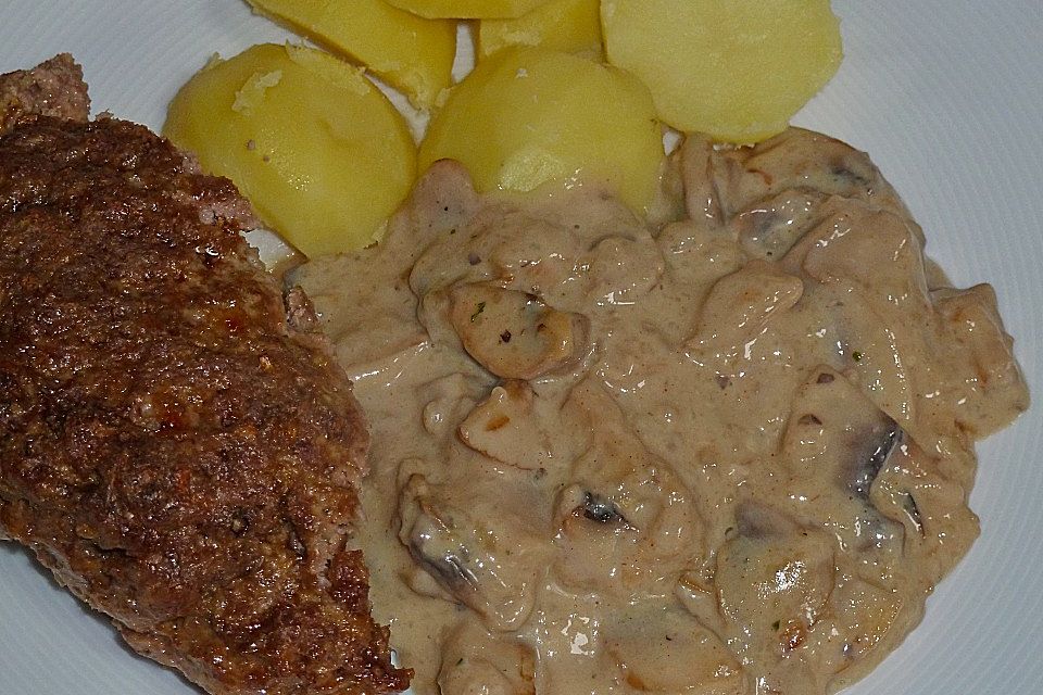 Schnelle Pilzsauce