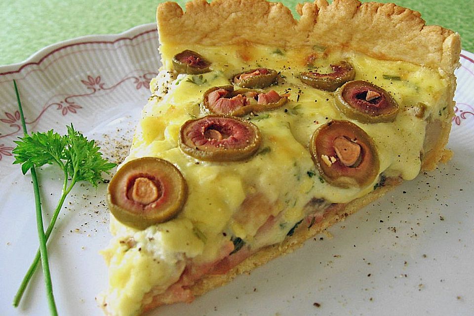 Champignon - Käse - Torte