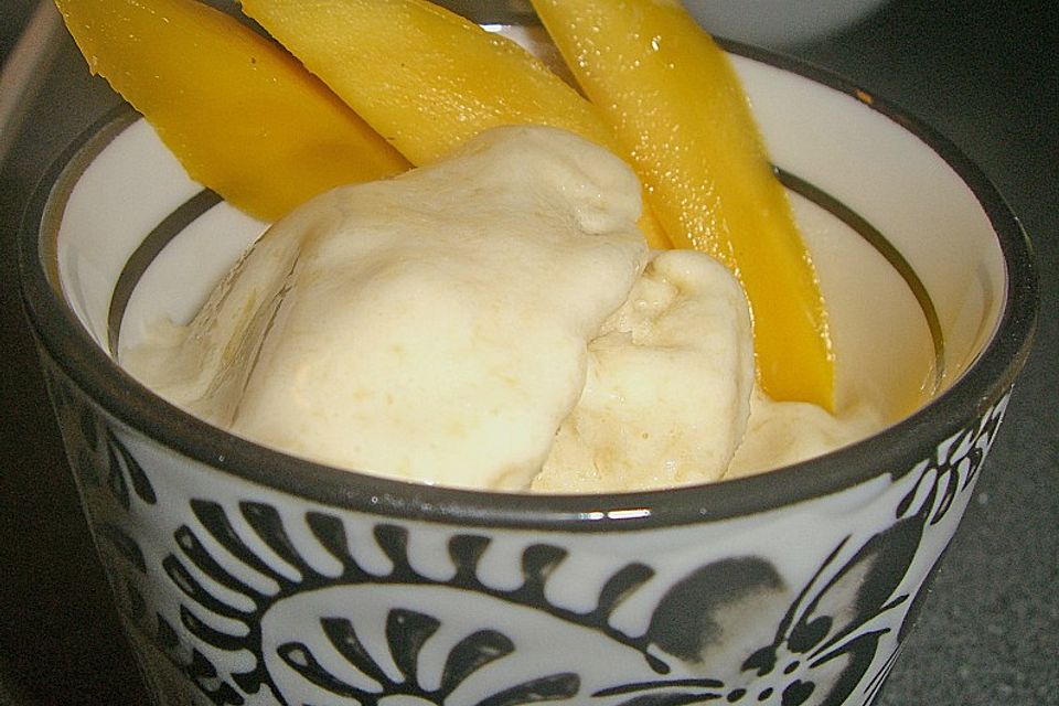 Bananen - Mango - Eis