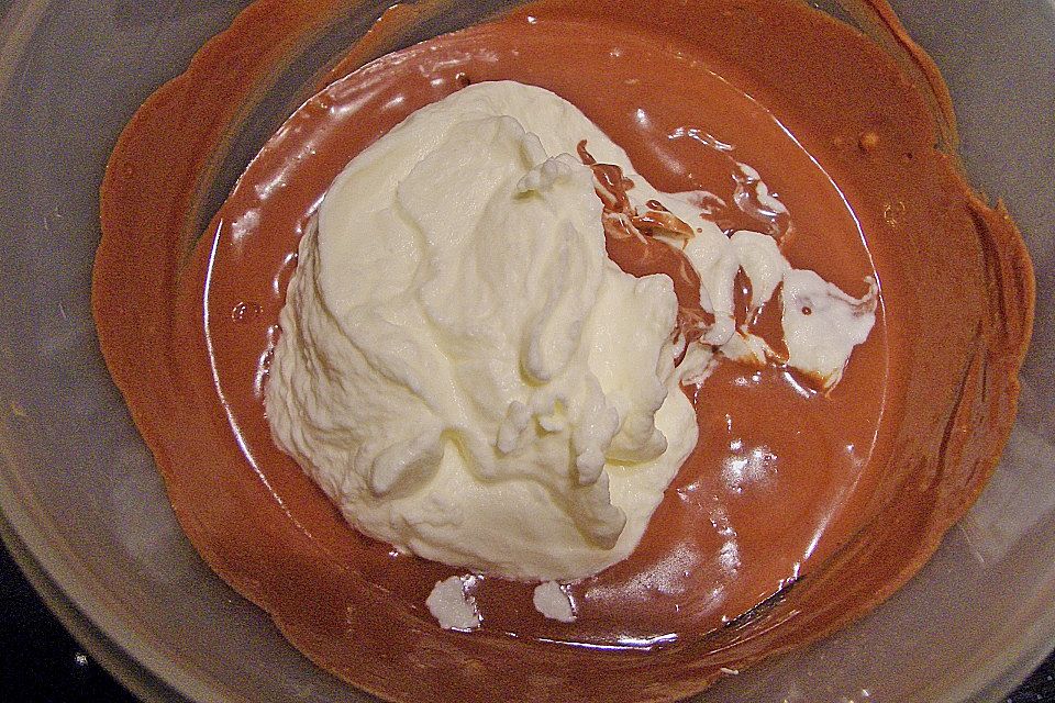 Schoko - Marzipan - Mousse