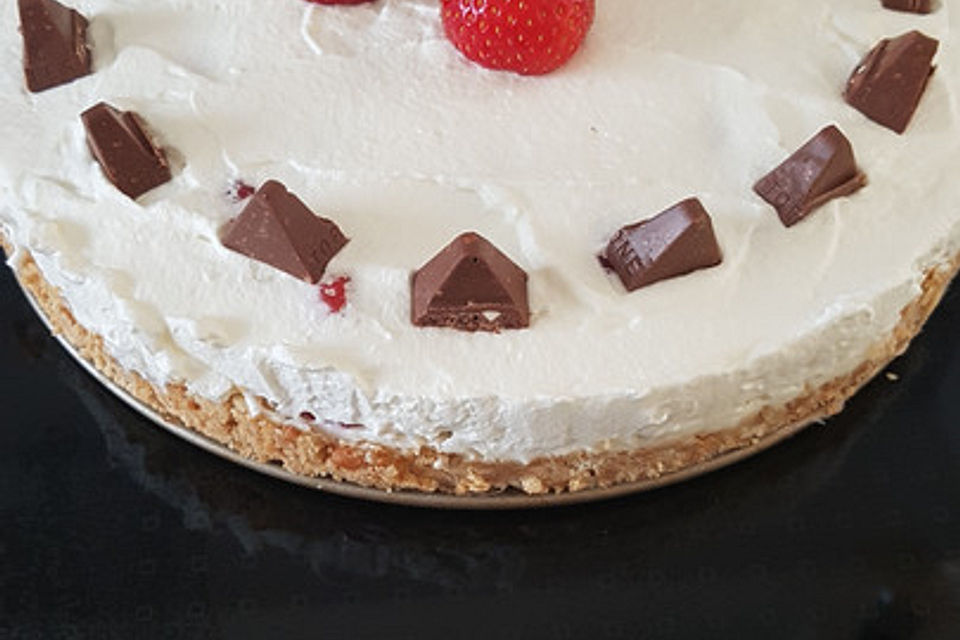 Erdbeertorte mit Frischkäse