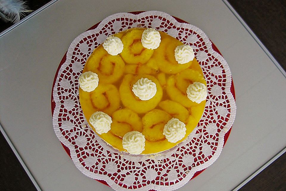 Orangen - Sauerrahm - Torte