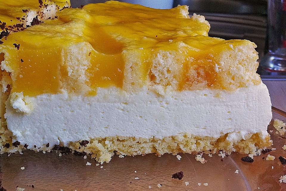 Orangen - Sauerrahm - Torte