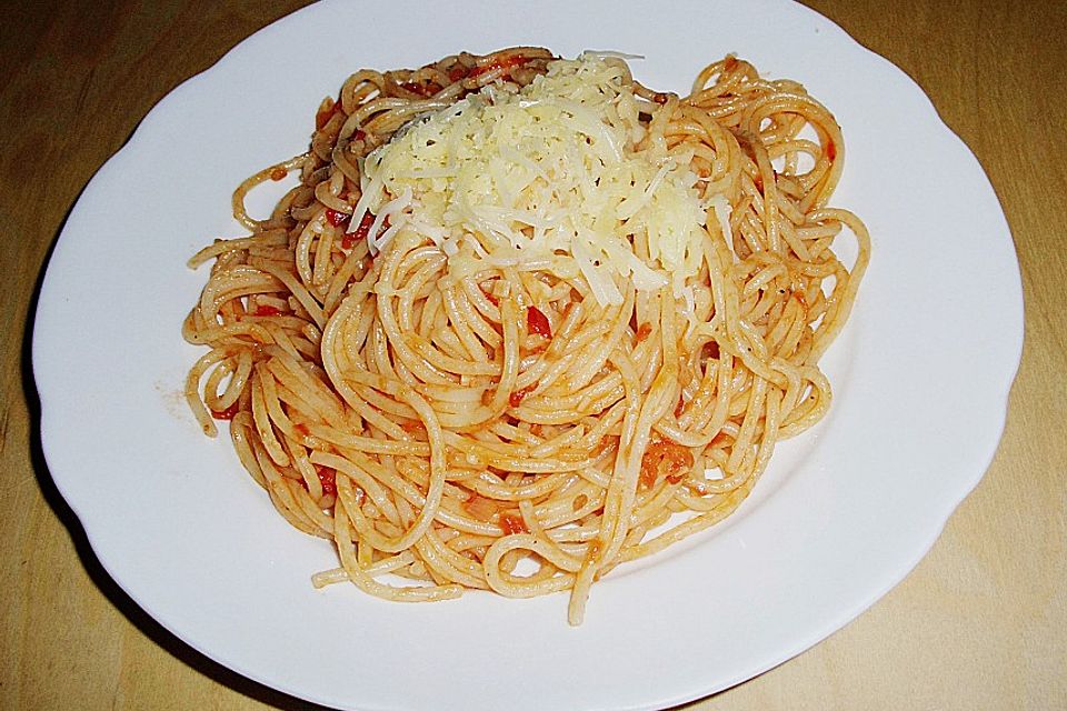 Spaghetti all arrabiata