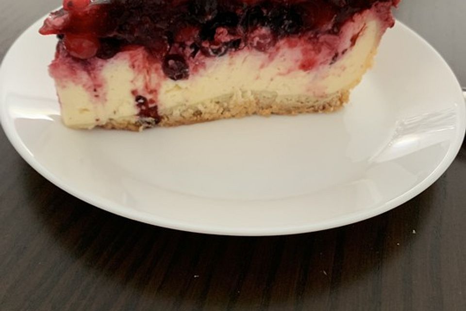 Fruchtiger Beeren - Vanille - Kuchen