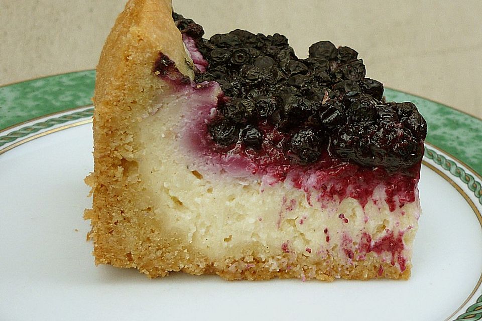 Fruchtiger Beeren - Vanille - Kuchen