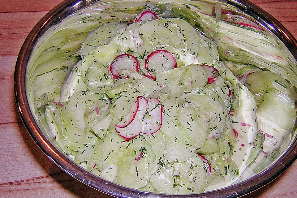 Gurken - Radieschensalat