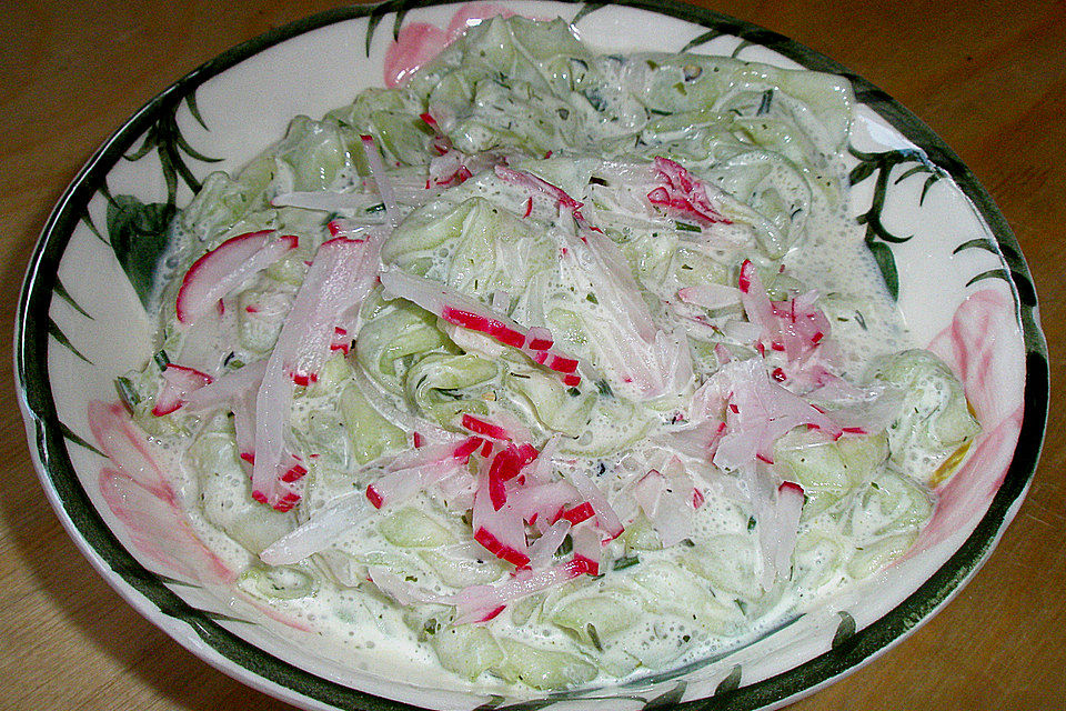 Gurken - Radieschensalat