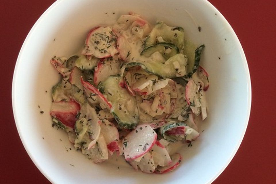 Gurken - Radieschensalat