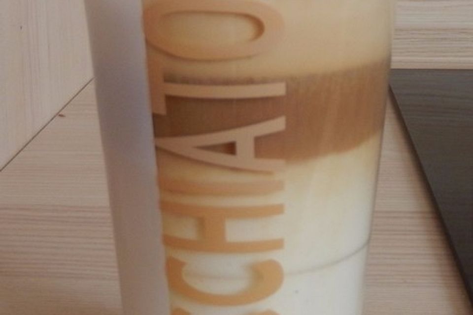 Eiskaffee Latte macchiato