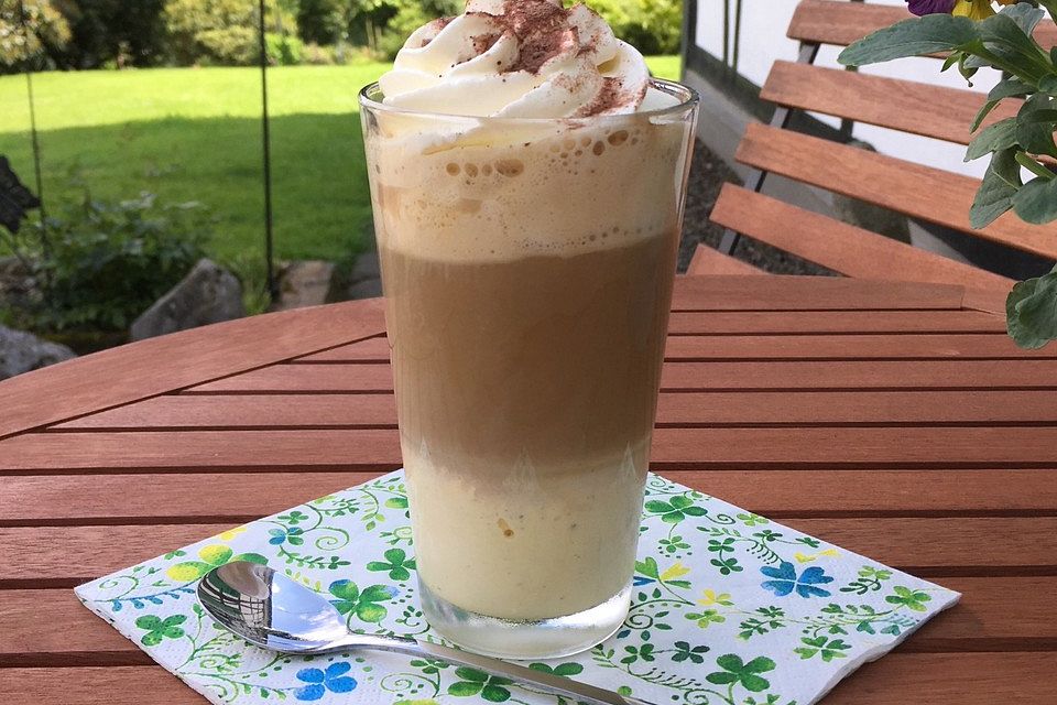 Eiskaffee Latte macchiato