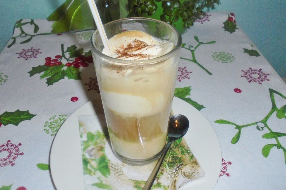 Eiskaffee Latte macchiato