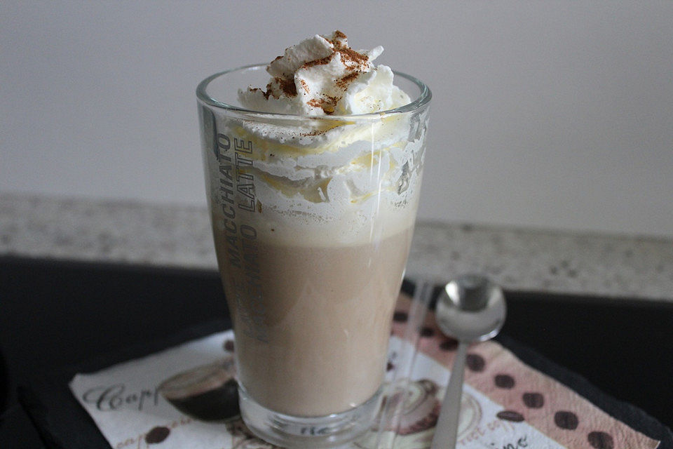 Eiskaffee Latte macchiato