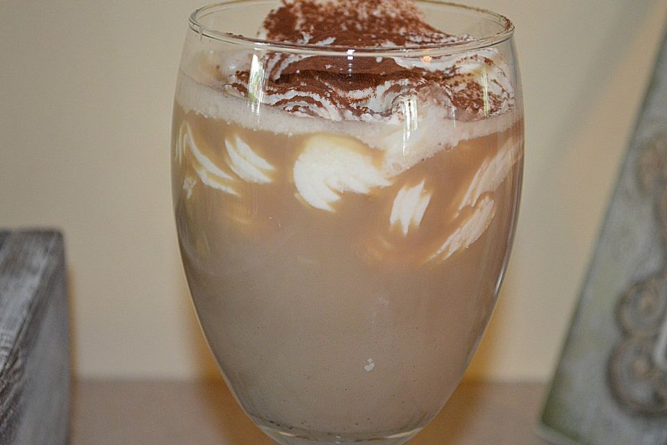 Eiskaffee Latte macchiato