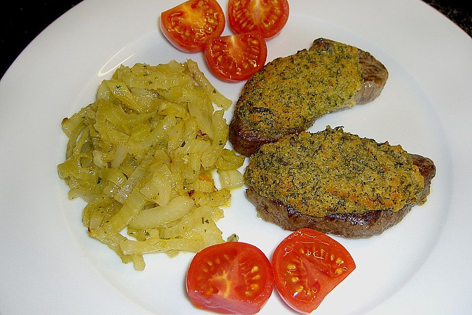 Lammfilet auf Fenchel