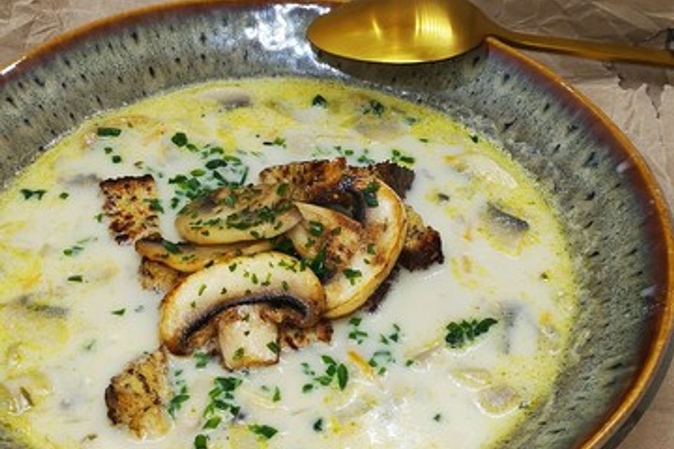 Champignoncremesuppe