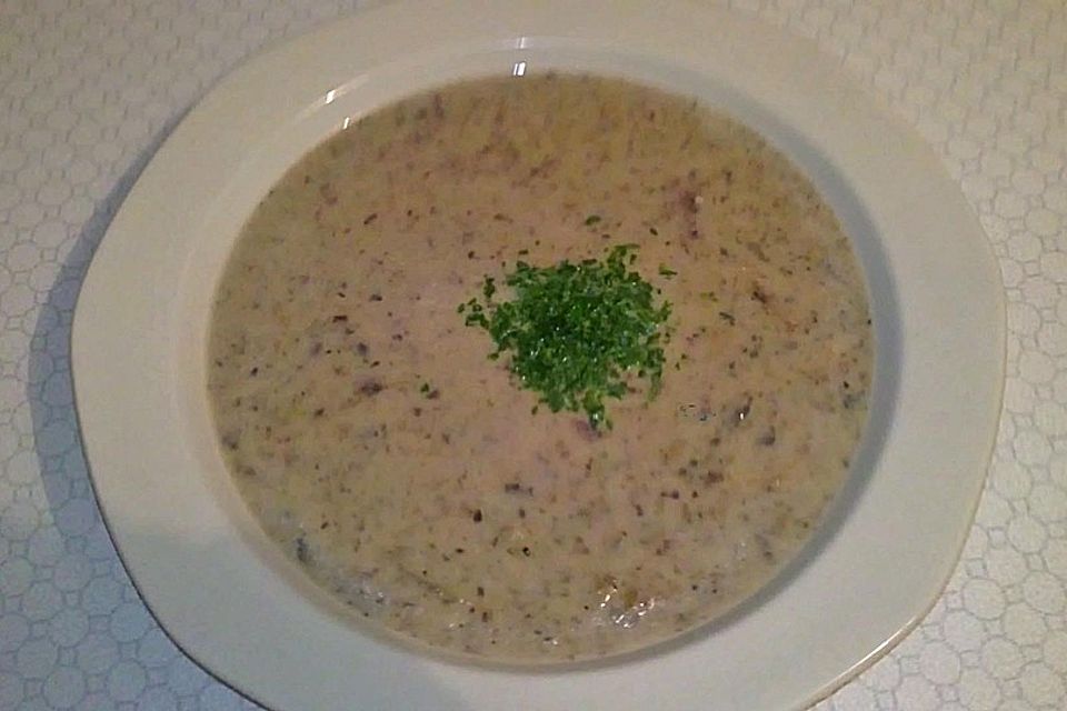 Champignoncremesuppe