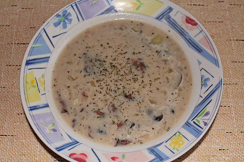 Champignoncremesuppe