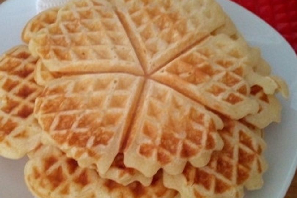 Einfache Waffeln