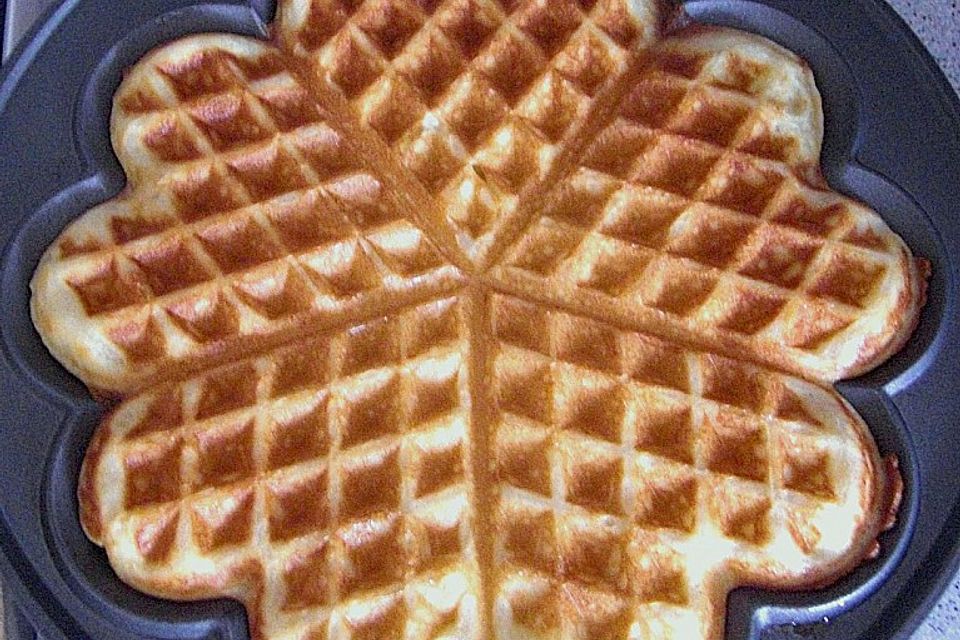 Einfache Waffeln