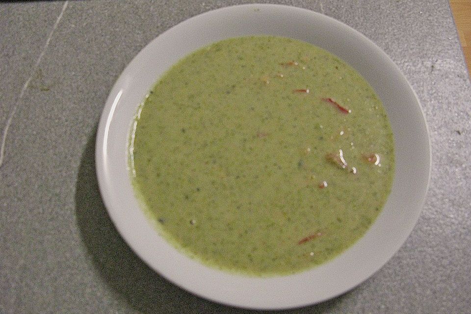 Spinatsuppe