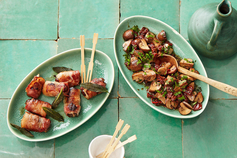 Antipasti mit Champignons