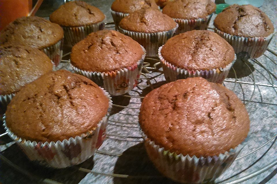 Schoko - Bananen - Muffins