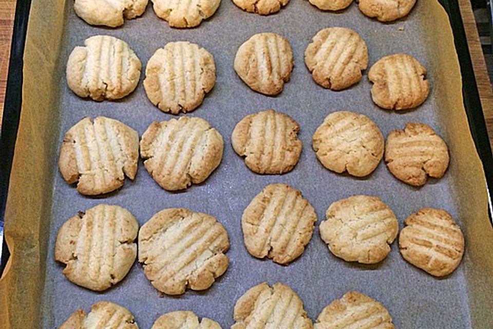 Kokos - Butter - Plätzchen